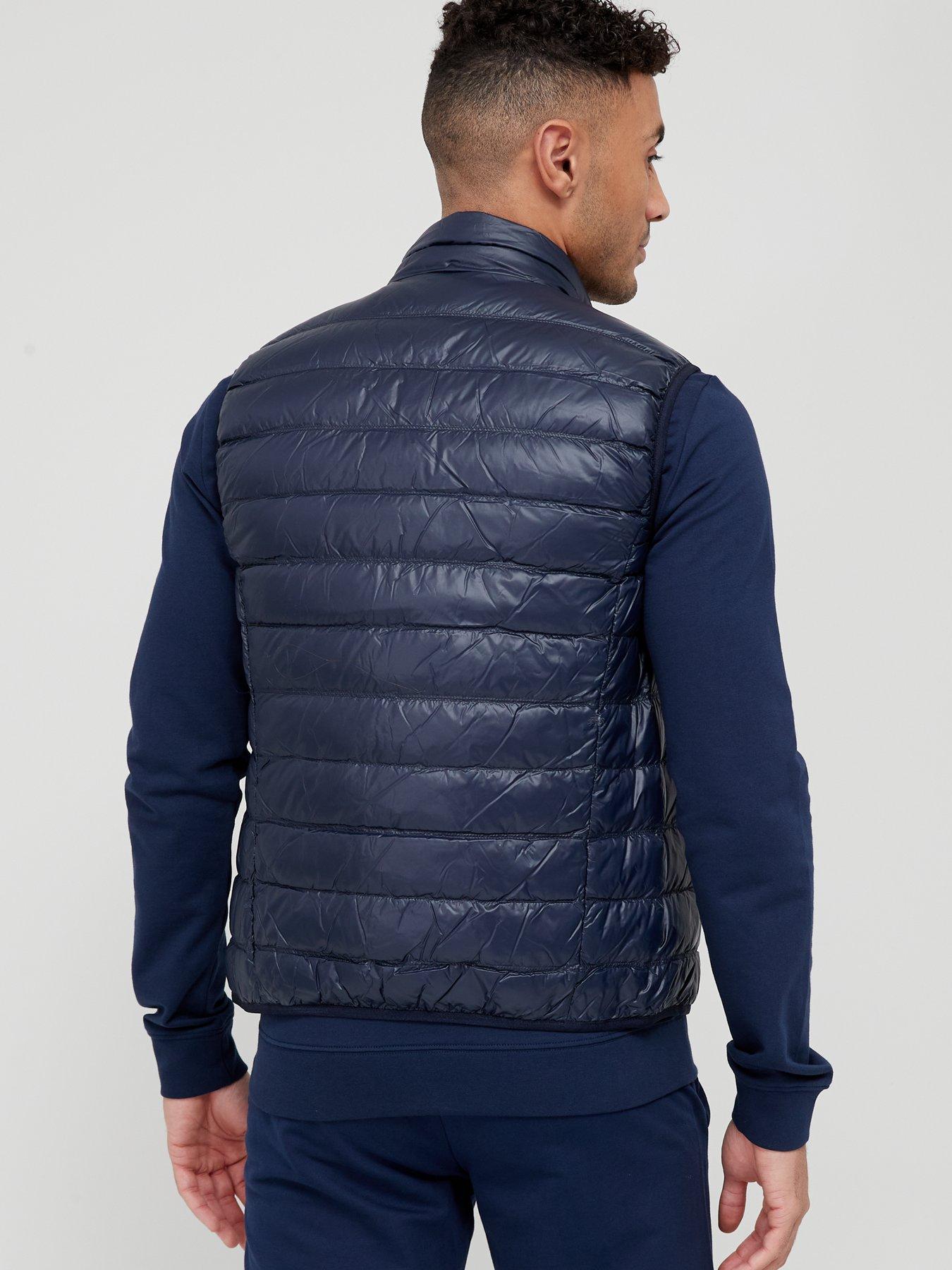 Ea7 bodywarmer mens best sale