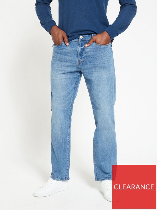 front image of everyday-straight-legnbspjean-with-stretch-blue