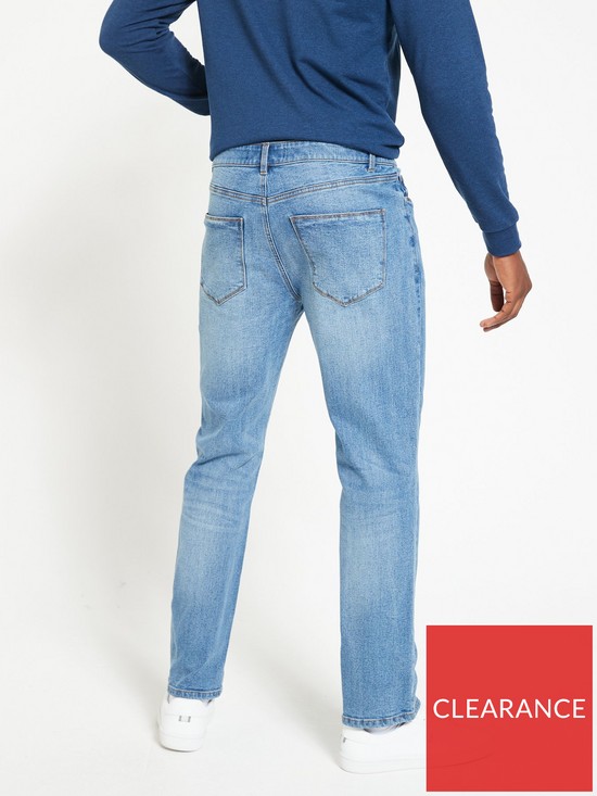stillFront image of everyday-straight-legnbspjean-with-stretch-blue