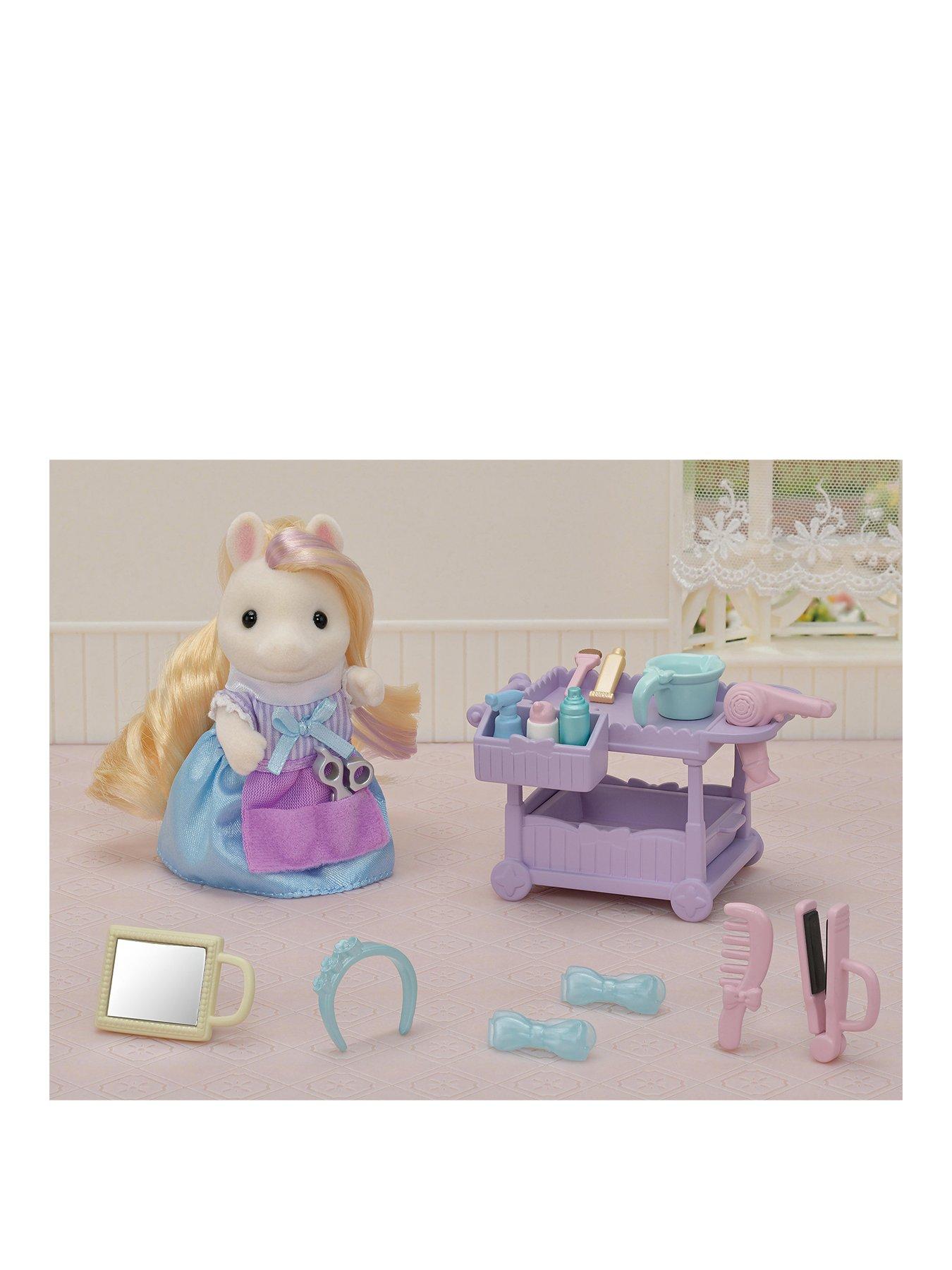 Two Sylvanian Families Play Sets Sold Together Car and Trike Set and Bike Sets 