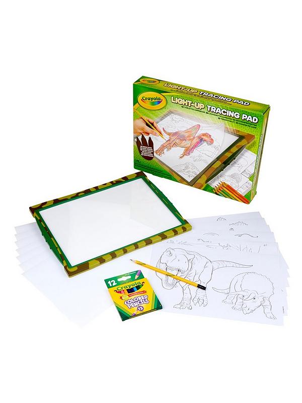 Image 2 of 4 of Crayola Exclusive To Very Dinosaur Light Up Tracing Pad&nbsp;