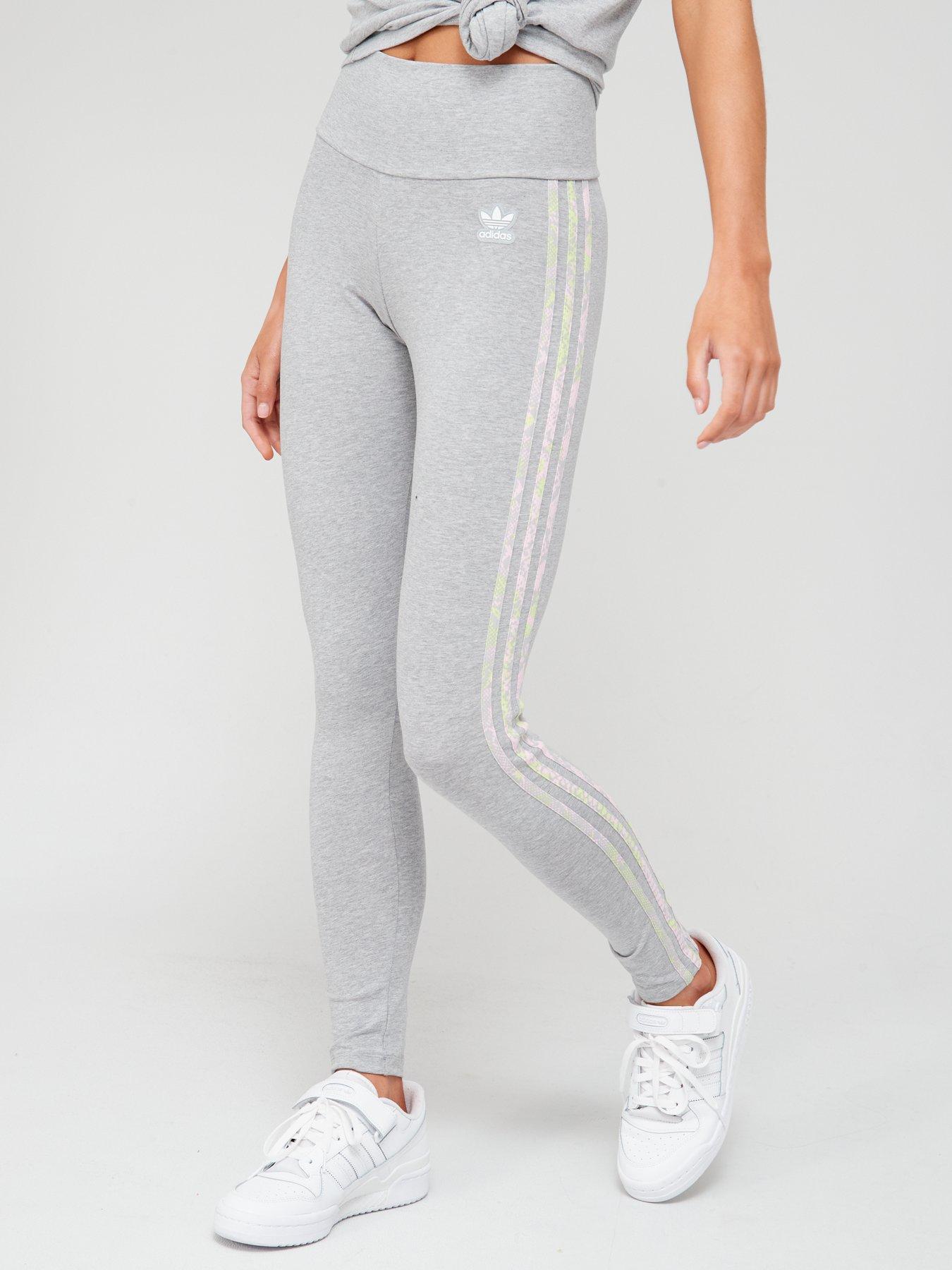 grey adidas leggings