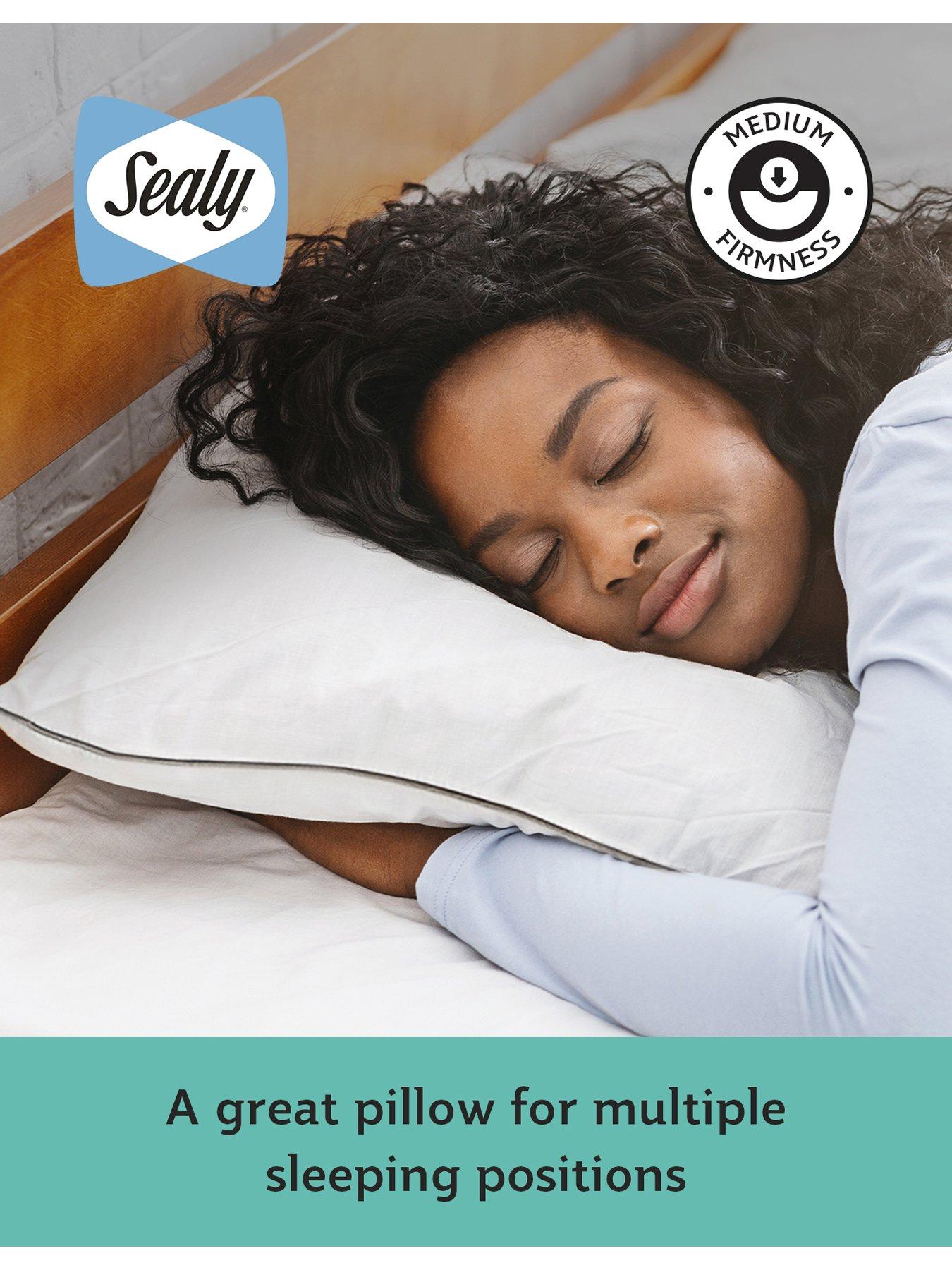 Image 5 of 5 of Sealy Anti Allergy Pillow - 4 Pack - White
