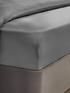  image of silentnight-pure-cotton-40cm-extra-deep-fitted-sheet-charcoal
