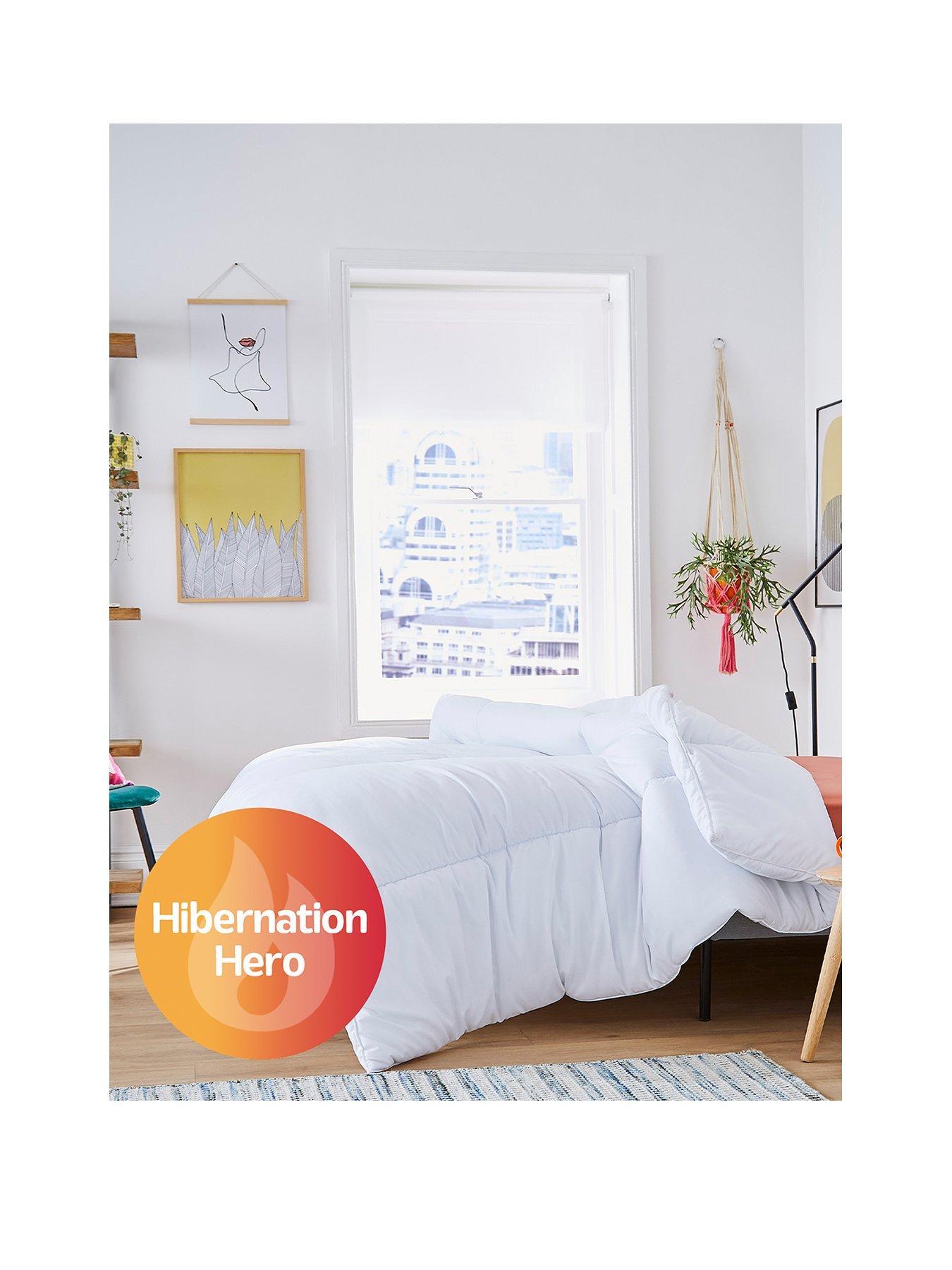 Product photograph of Snug Snuggle Up Duvet - 13 5 Tog - White from very.co.uk