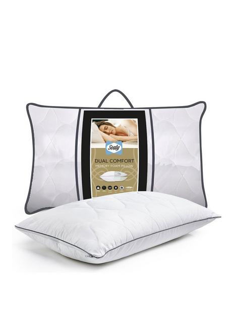 sealy-dual-comfort-memory-foam-pillow