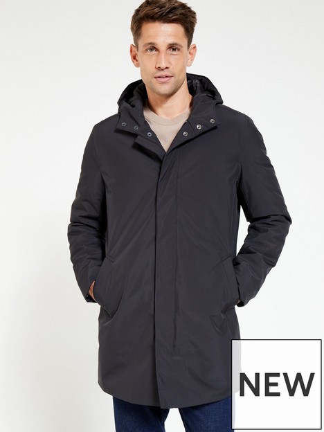 very-man-padded-hooded-longer-jacket-black