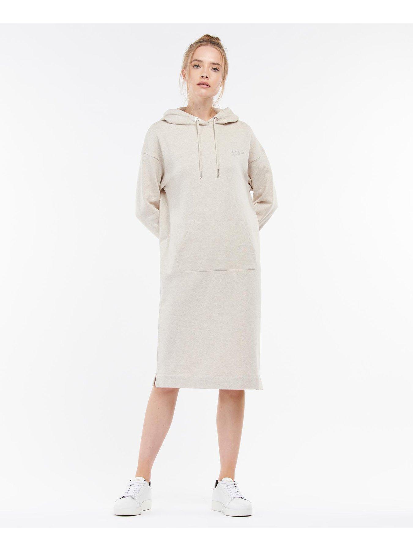 Dresses Flores Pure Cotton Hooded Dress - Oatmeal