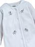  image of mamas-papas-unisex-baby-embroidered-romper-white