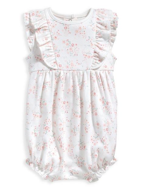mamas-papas-baby-girls-floral-shortie-romper-white