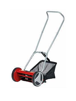 Product photograph of Einhell Manual 30cm Cylinder Mower from very.co.uk
