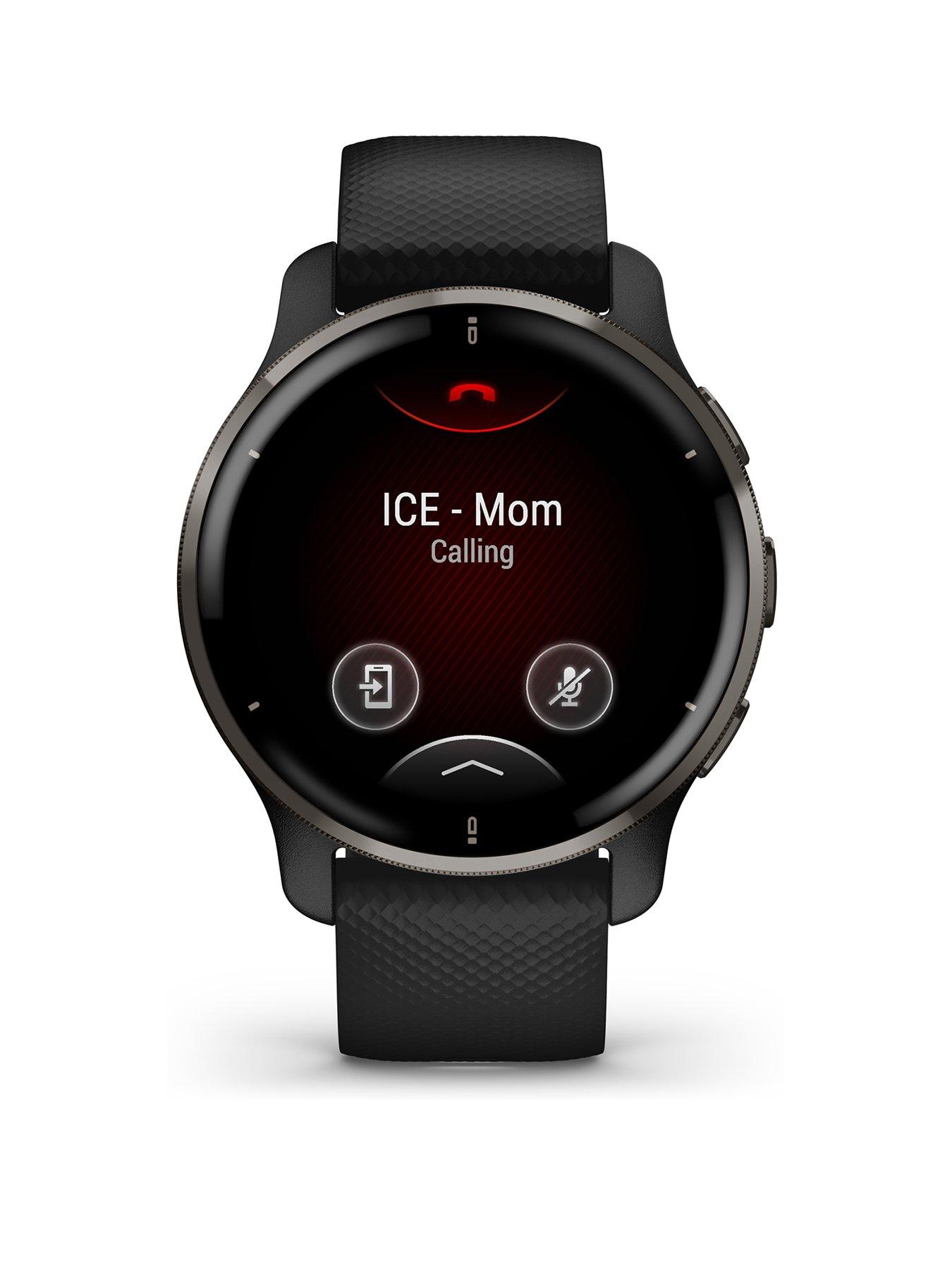 Image 2 of 8 of Garmin Venu 2 Plus GPS Smartwatch with all-day health monitoring and voice functionality