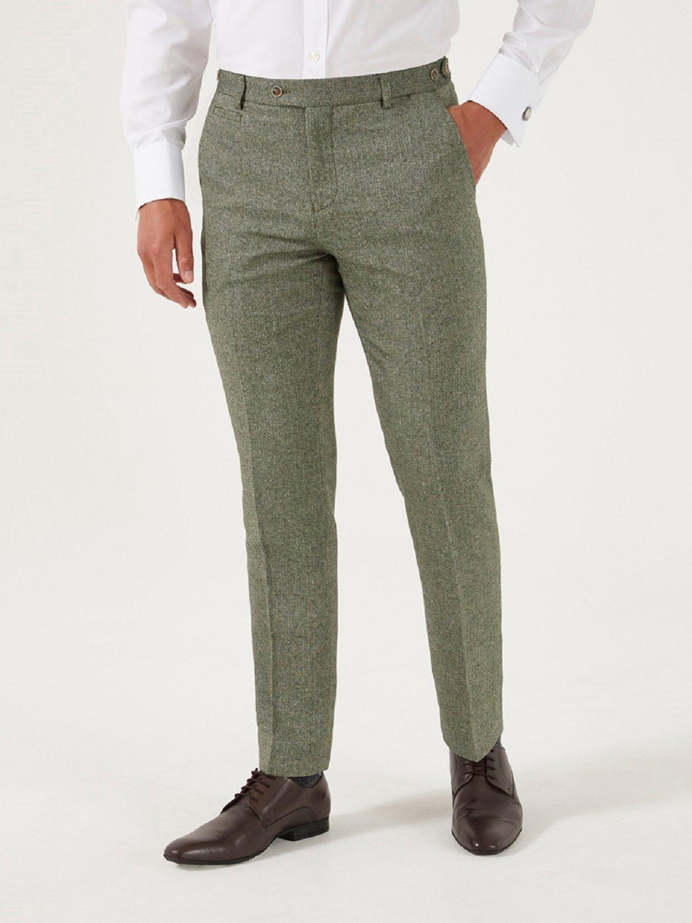 Image 1 of 3 of Skopes Jude Tailored Trousers - Green