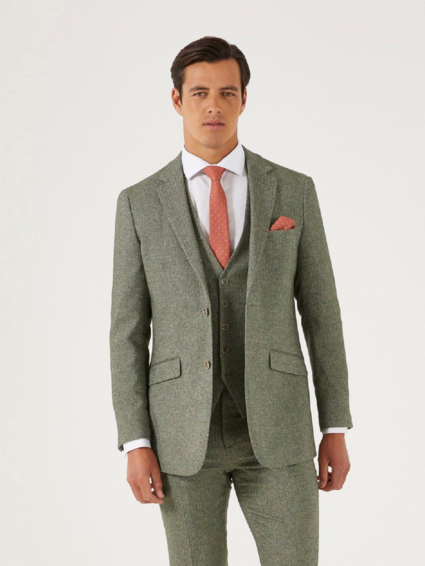 undefined Jude Tailored Jacket - Green