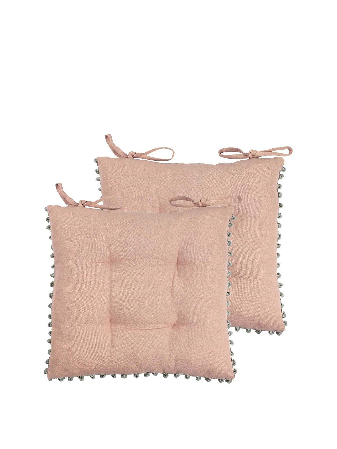 Blush pink seat pads cheap