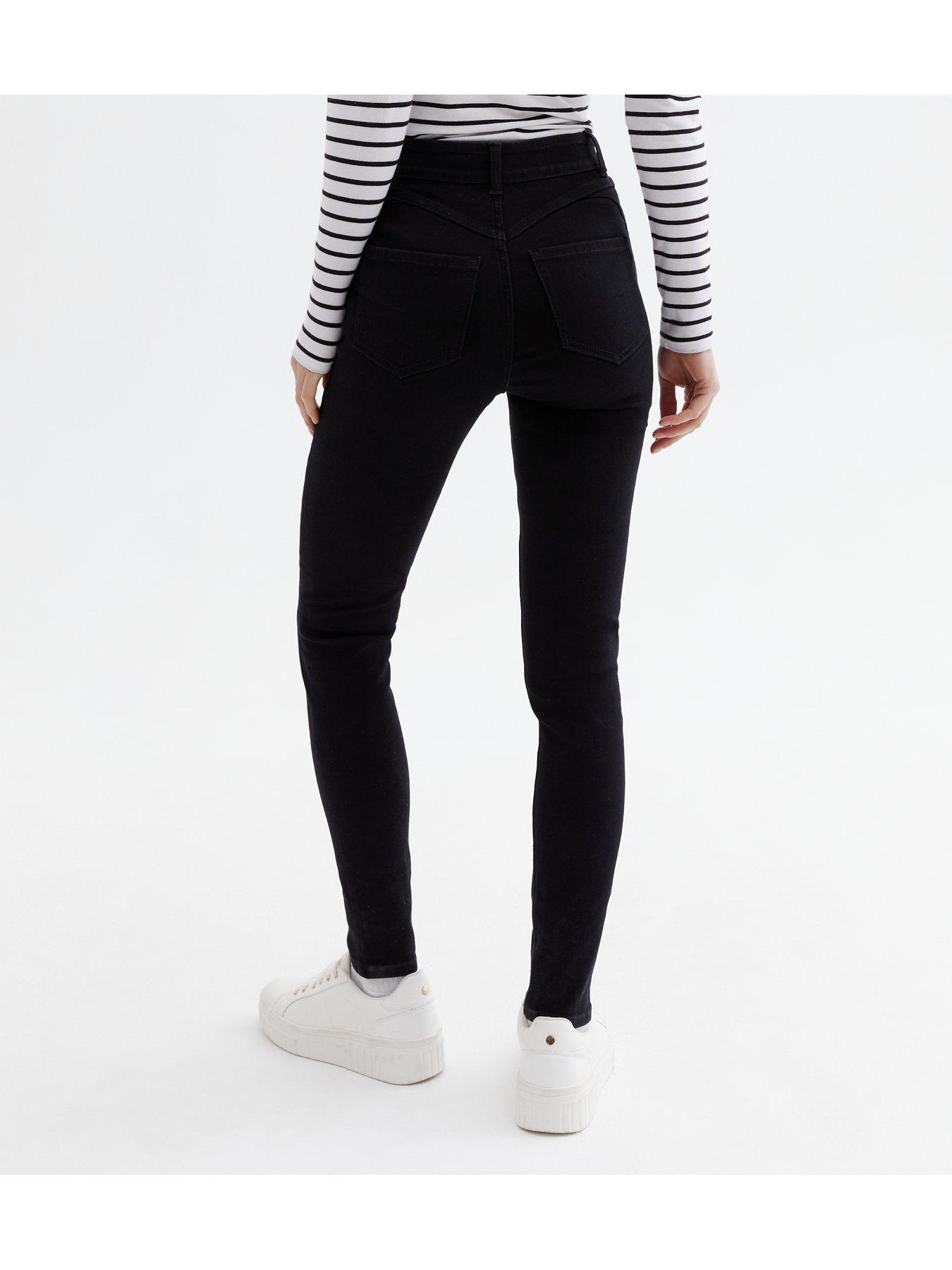 Women 'Lift & Shape' Jenna Skinny Jeans - Black