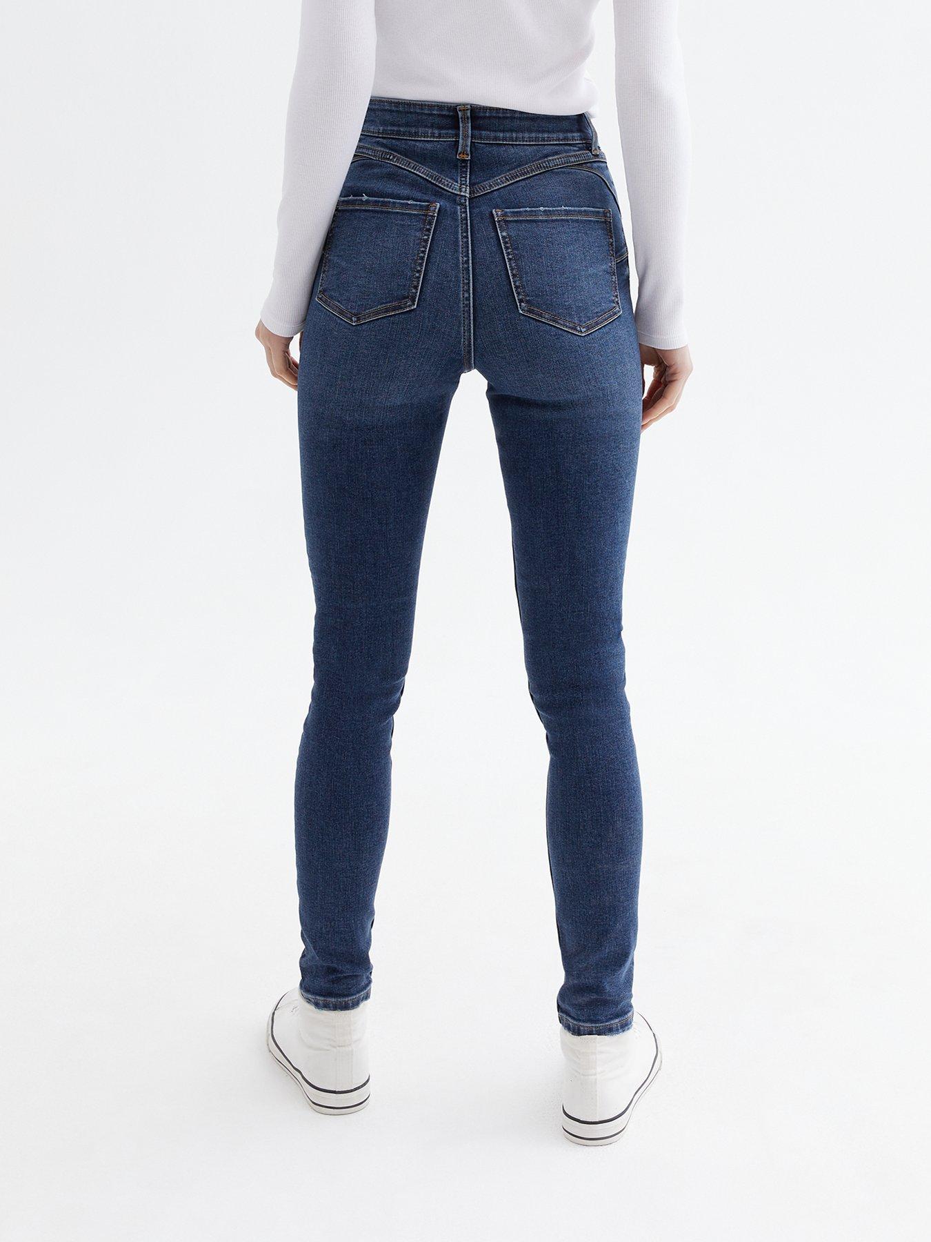 New Look Blue Lift Shape Jenna Skinny Jeans very