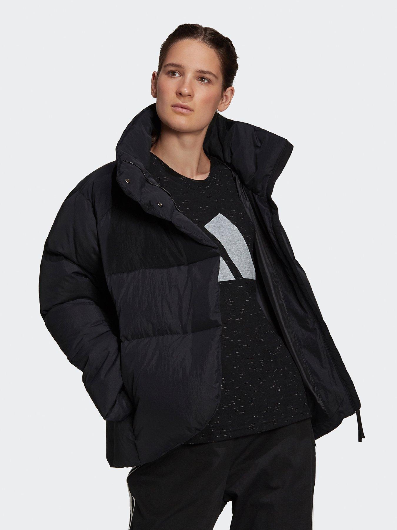 big baffle down coat adidas