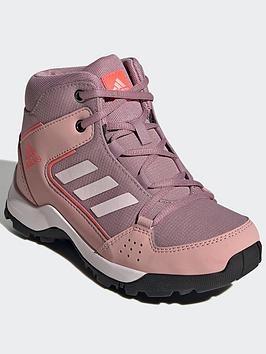 adidas Terrex Hyperhiker Hiking Shoes, Beige/Black, Size 5 Older