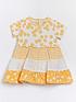  image of river-island-baby-girls-floral-tier-dress--nbspyellow