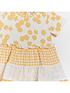  image of river-island-baby-girls-floral-tier-dress--nbspyellow