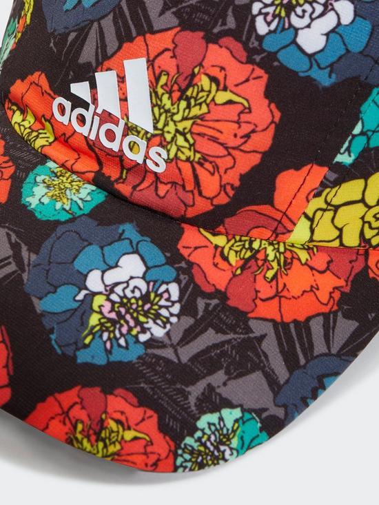 back image of adidas-aeroready-flower-cap