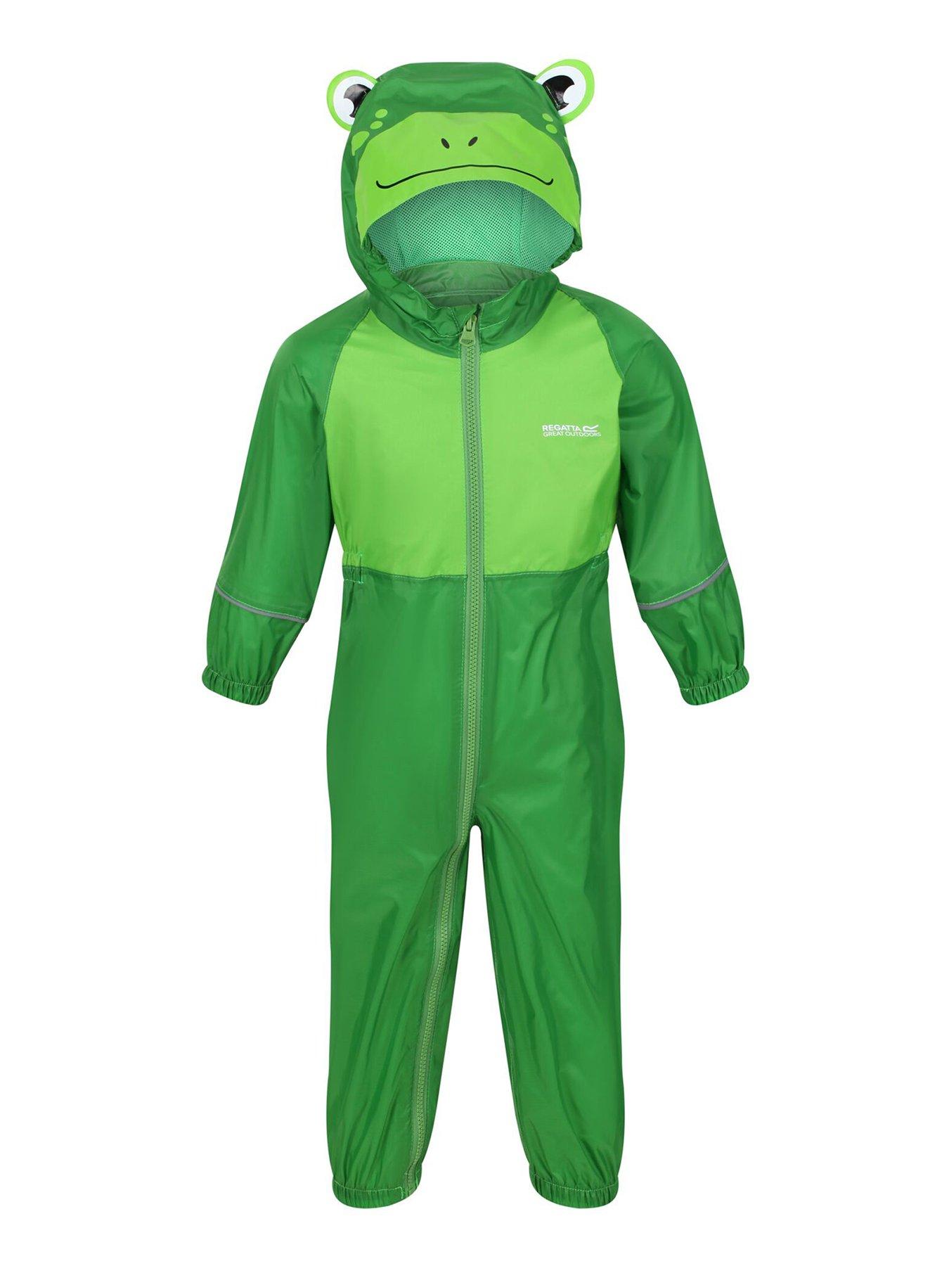 Sportswear Kids Charco Green Frog Waterproof Suit - Green