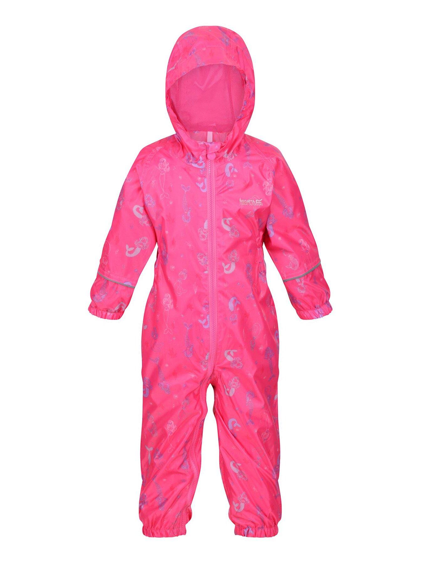 Kids Kids Pobble Waterproof Suit - Pink Print