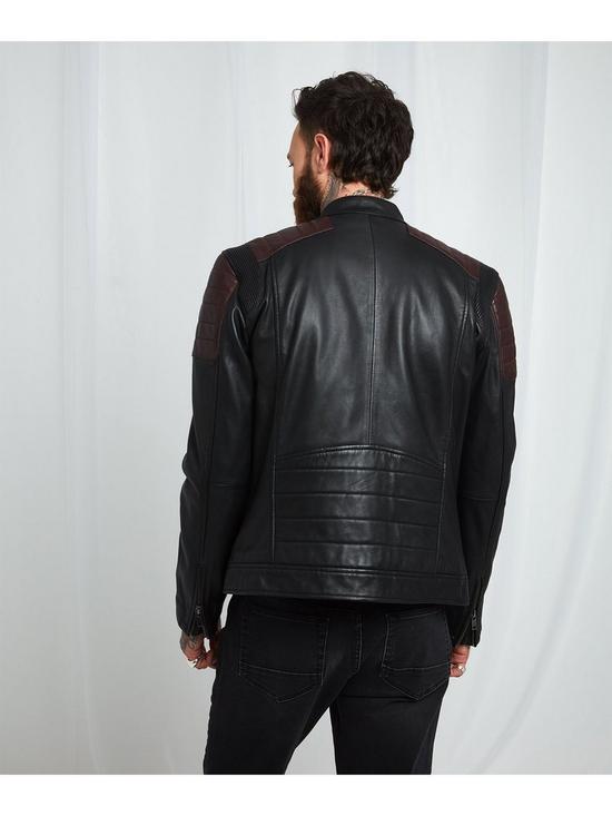 stillFront image of joe-browns-full-throttle-leather-jacket