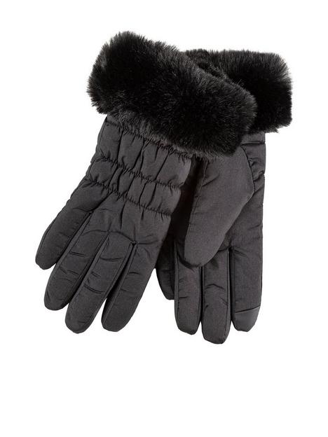 totes-water-repellent-padded-smartouch-gloves-with-faux-fur-cuff-black