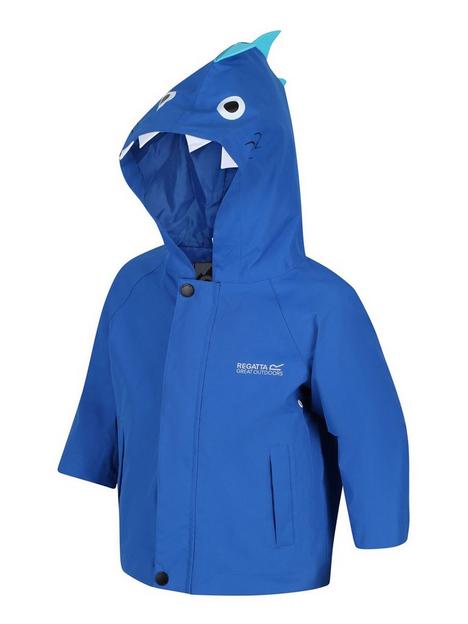regatta-kids-shark-waterproof-jacket-blue