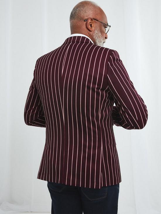 stillFront image of joe-browns-super-snappy-stripe-blazer