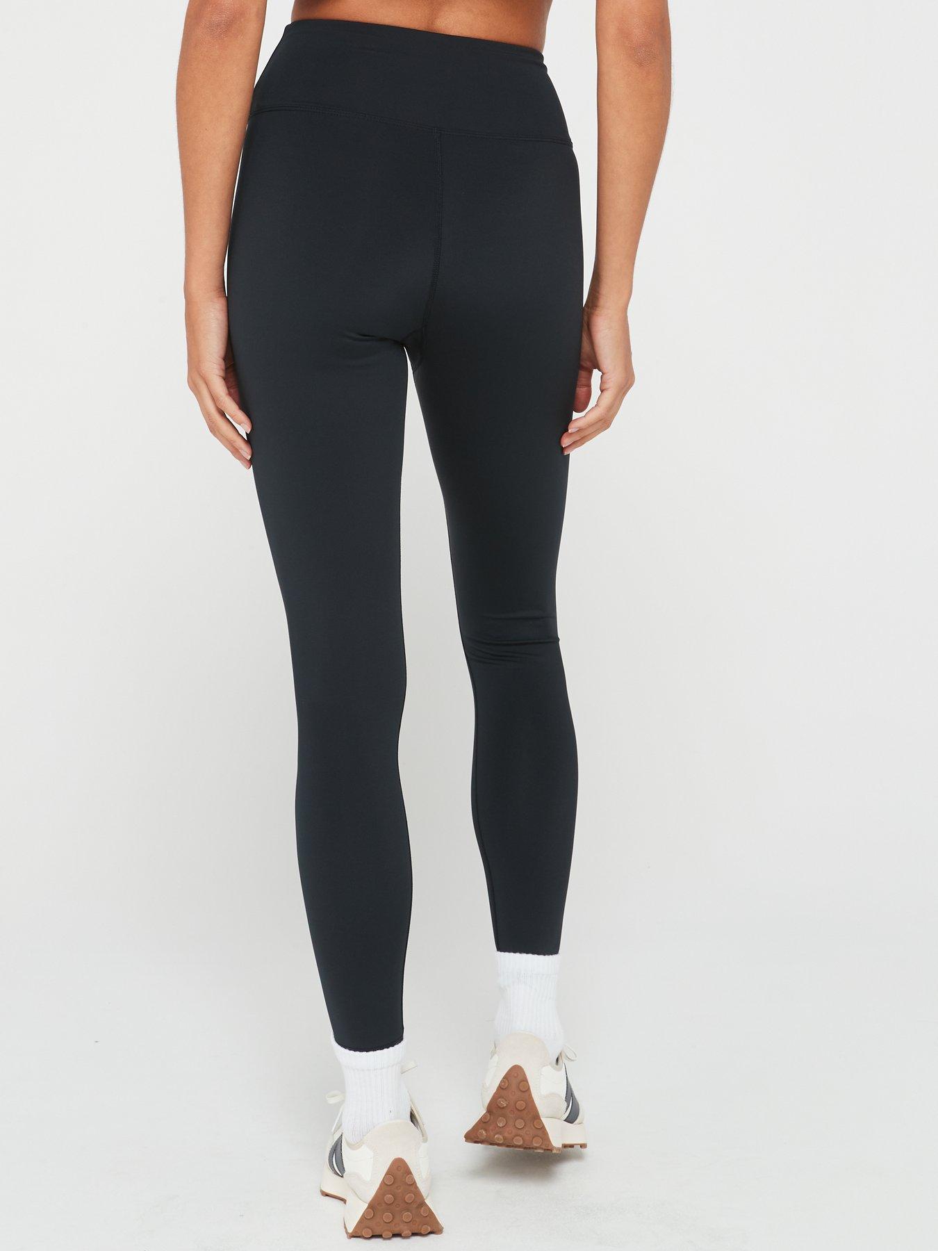 Athleisure Wrap Waist Leggings - Black