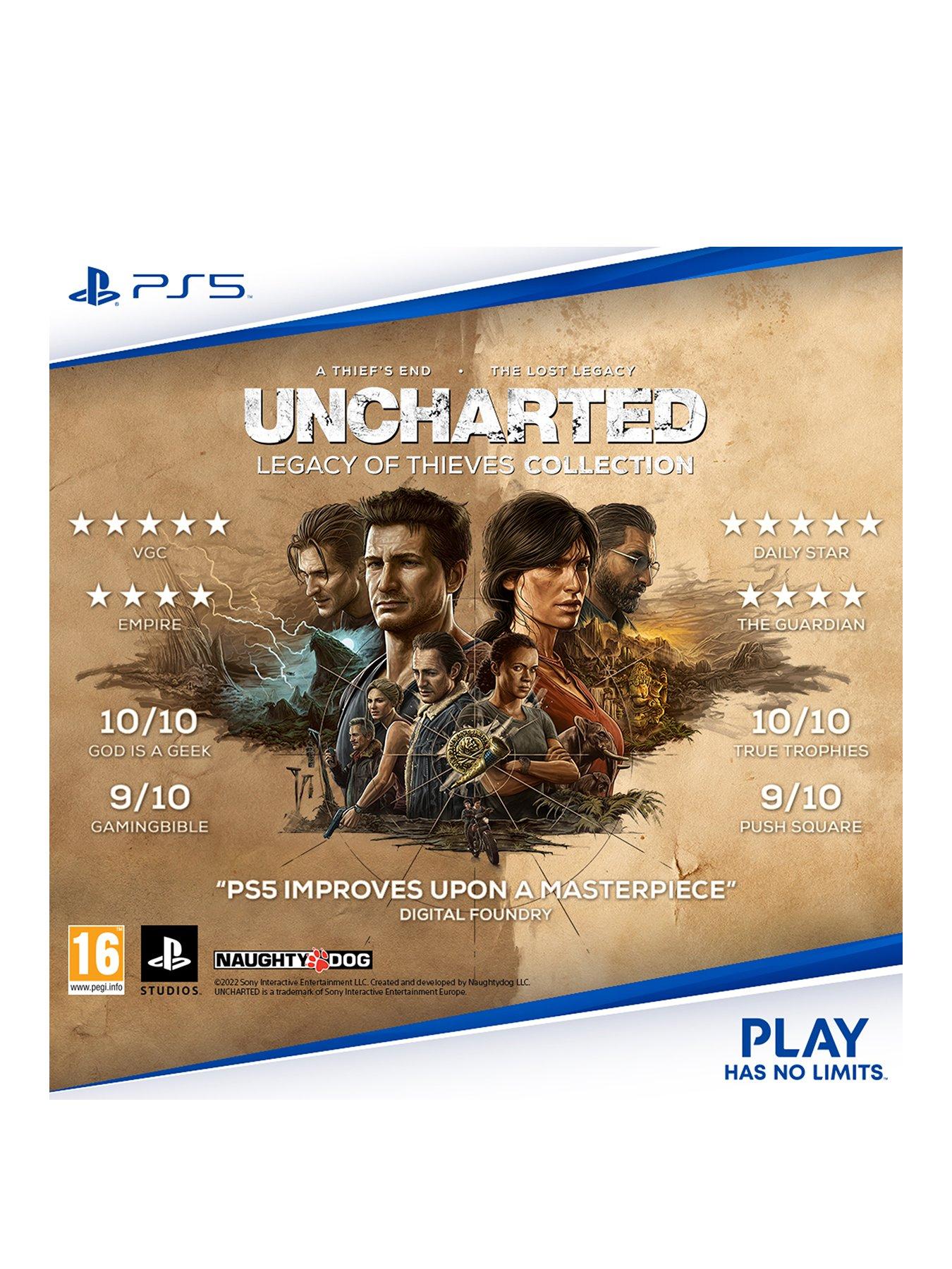 How to use the Uncharted: Legacy of Thieves Collection PS5 upgrade offer