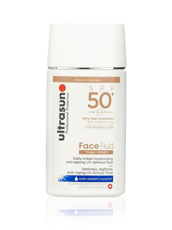 Image 1 of 3 of ultrasun 50+spf Tinted Face Fluid 40ml