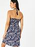  image of accessorize-navy-daisy-bandeau-dress