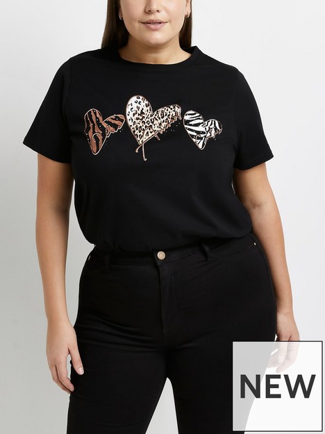 ri-plus-plus-animal-heart-t-shirt-black