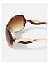  image of accessorize-wendy-wave-wrap-sunglasses