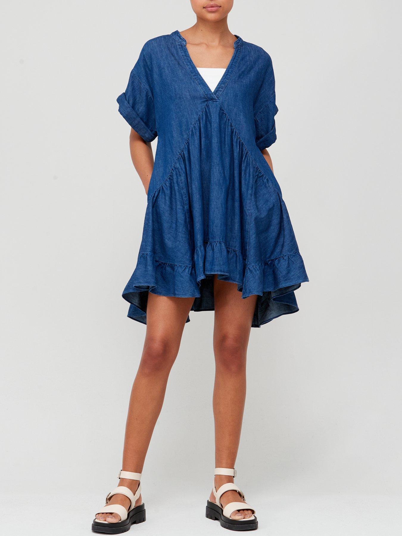 free people jean dress