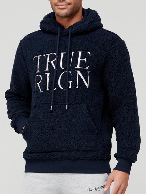 true-religion-sherpa-logo-overhead-hoodie-navy