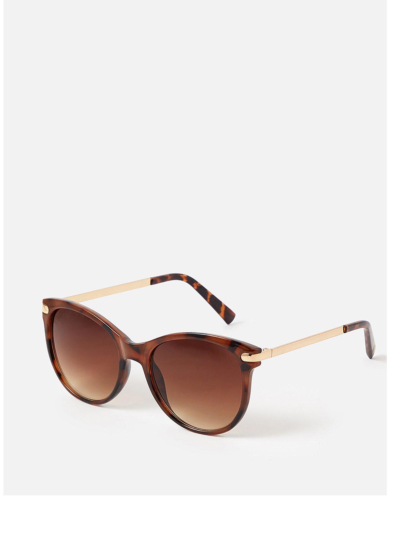 Image 1 of 3 of Accessorize Rubee Flattop Sunglasses