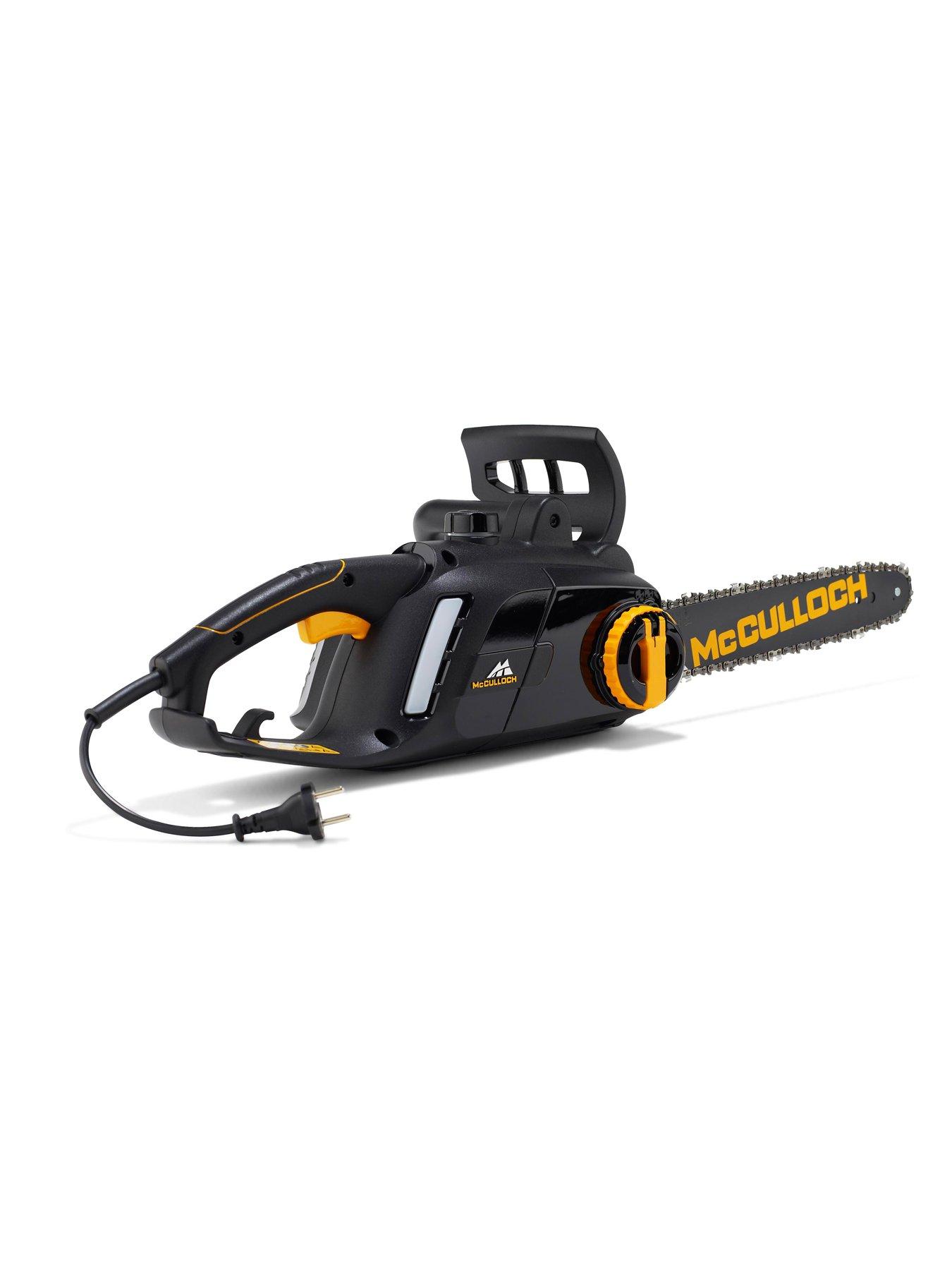 Electric start deals chainsaw mcculloch