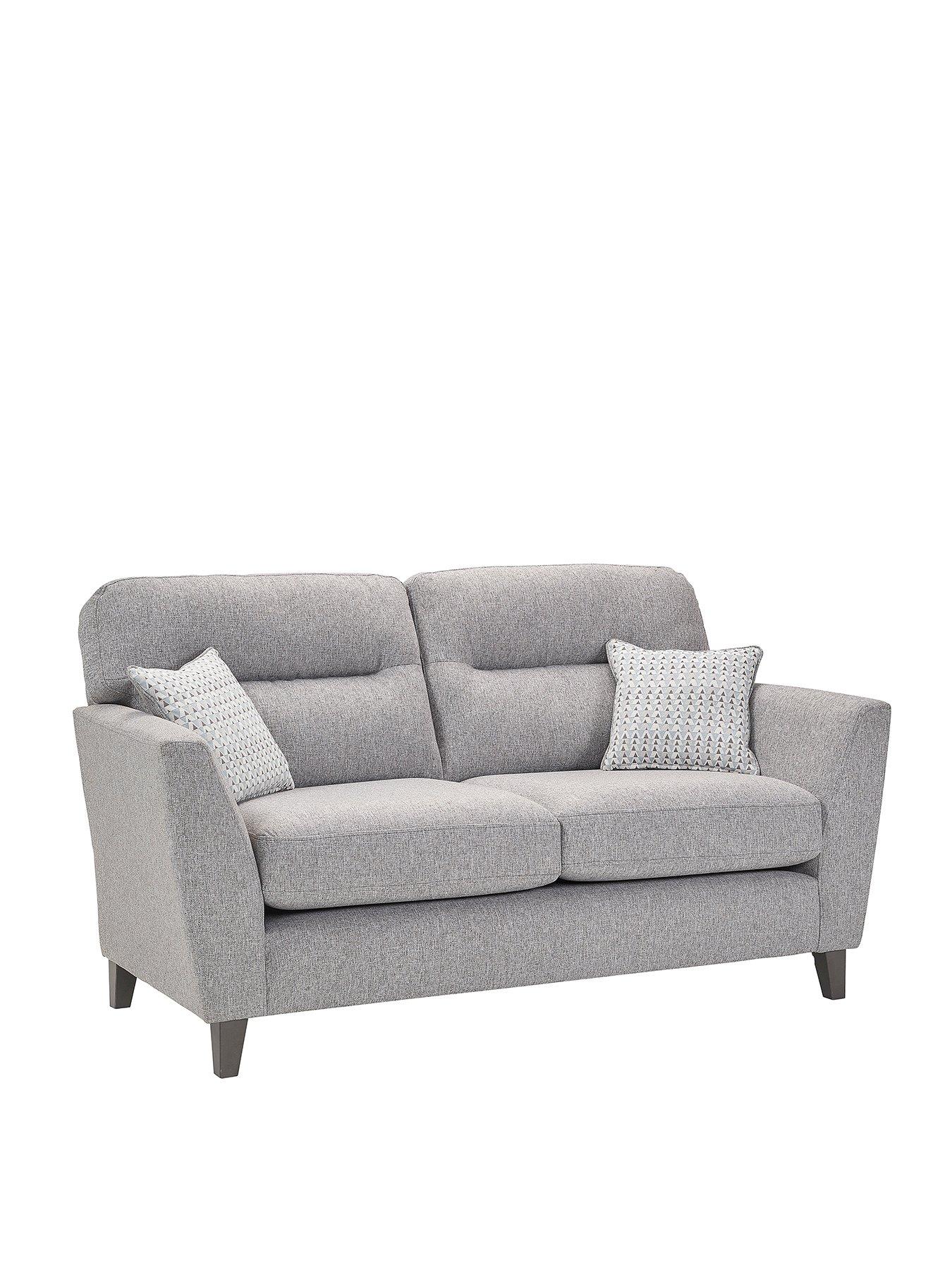 Product photograph of Very Home Clara Fabric 2 Seater Sofa from very.co.uk
