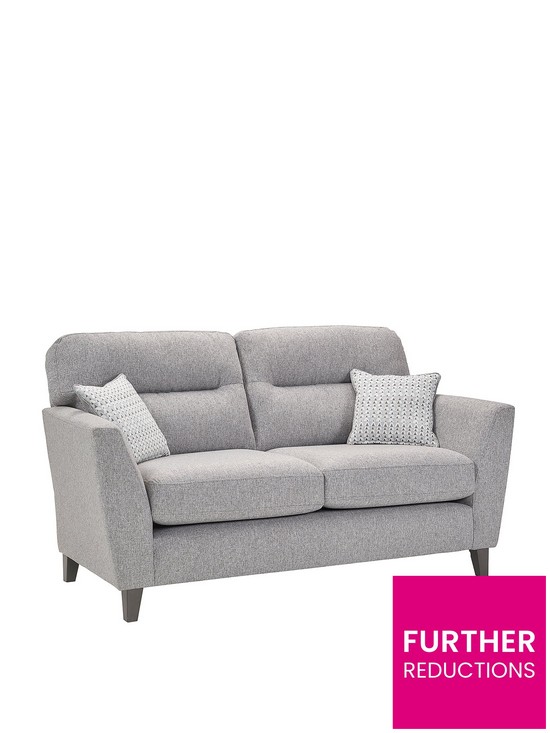 front image of clara-fabric-2-seater-sofa