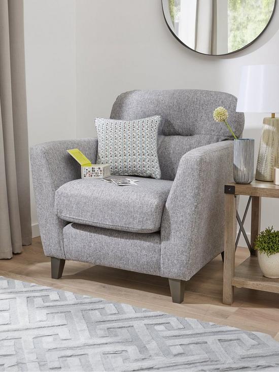 front image of very-home-clara-fabric-armchair
