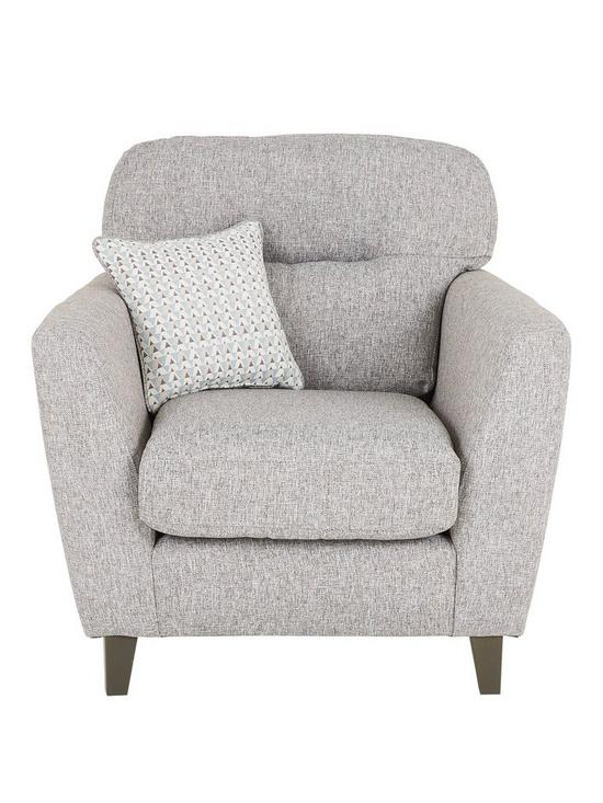 stillFront image of very-home-clara-fabric-armchair