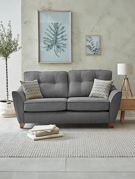 Very Home Ashley Fabric Sofa Bed - Charcoal