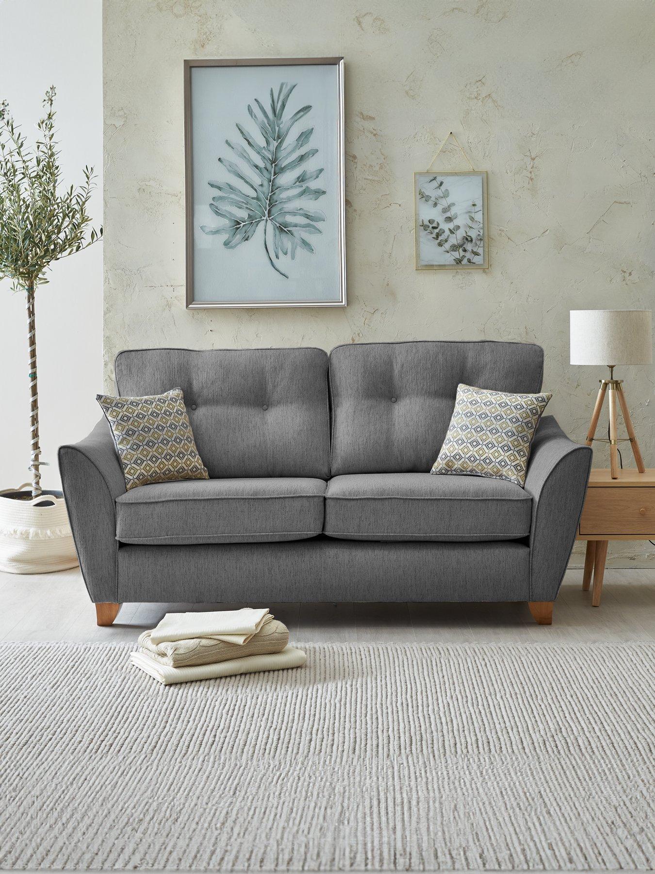 undefined Ashley Fabric 2 Seater Sofa