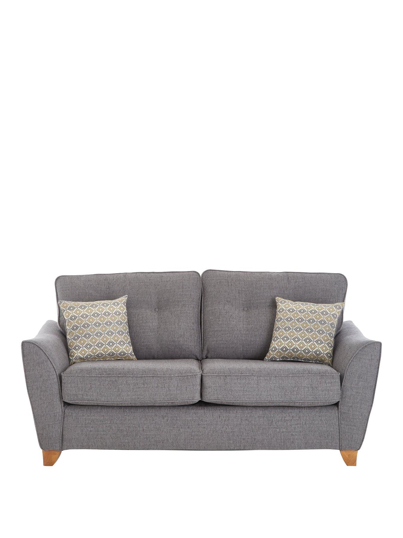 Product photograph of Very Home Ashley Fabric 2 Seater Sofa from very.co.uk