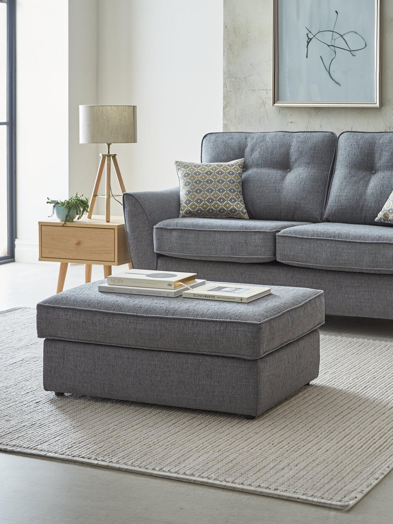 undefined Ashley Fabric Footstool